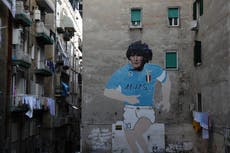 La despedida de Nápoles a Maradona 