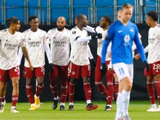 Europa League: Arsenal golea a Molde y asegura un lugar en fase final