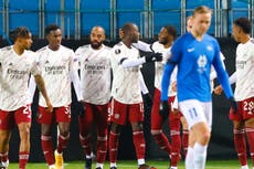 Europa League: Arsenal golea a Molde y asegura un lugar en fase final