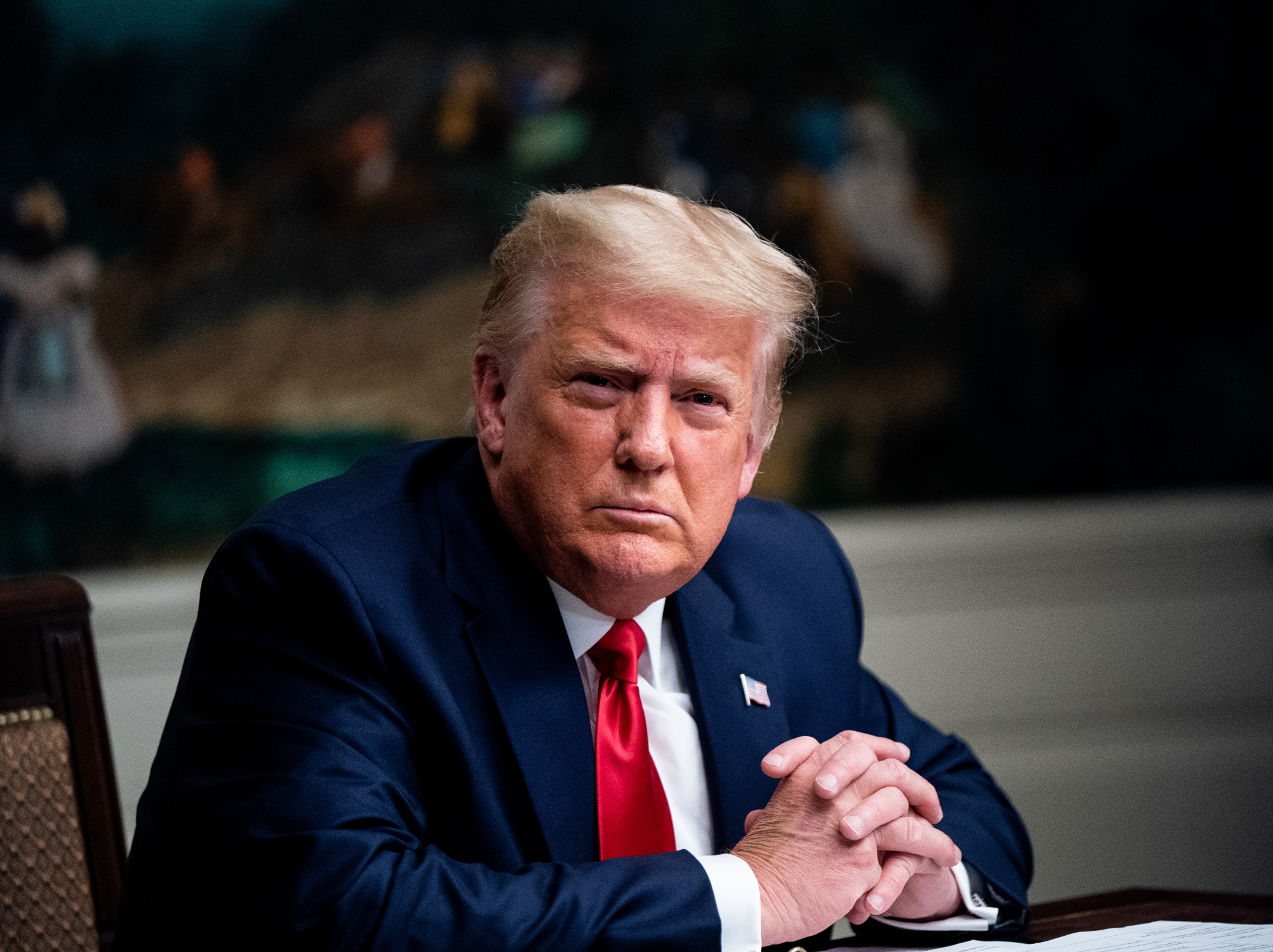 Donald Trump explota contra el secretario de estado de Georgia