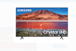 58" Class 4K Crystal UHD (2160P) LED Smart TV with HDR UN58TU7000 2020
