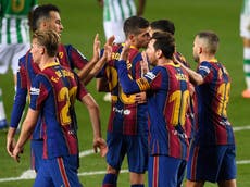 Jugadores del Barça pactan recorte salarial por 120 millones de euros