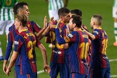 Jugadores del Barça pactan recorte salarial por 120 millones de euros