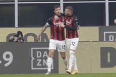 Milan se escapa como líder del Calcio tras victoria sobre Fiorentina