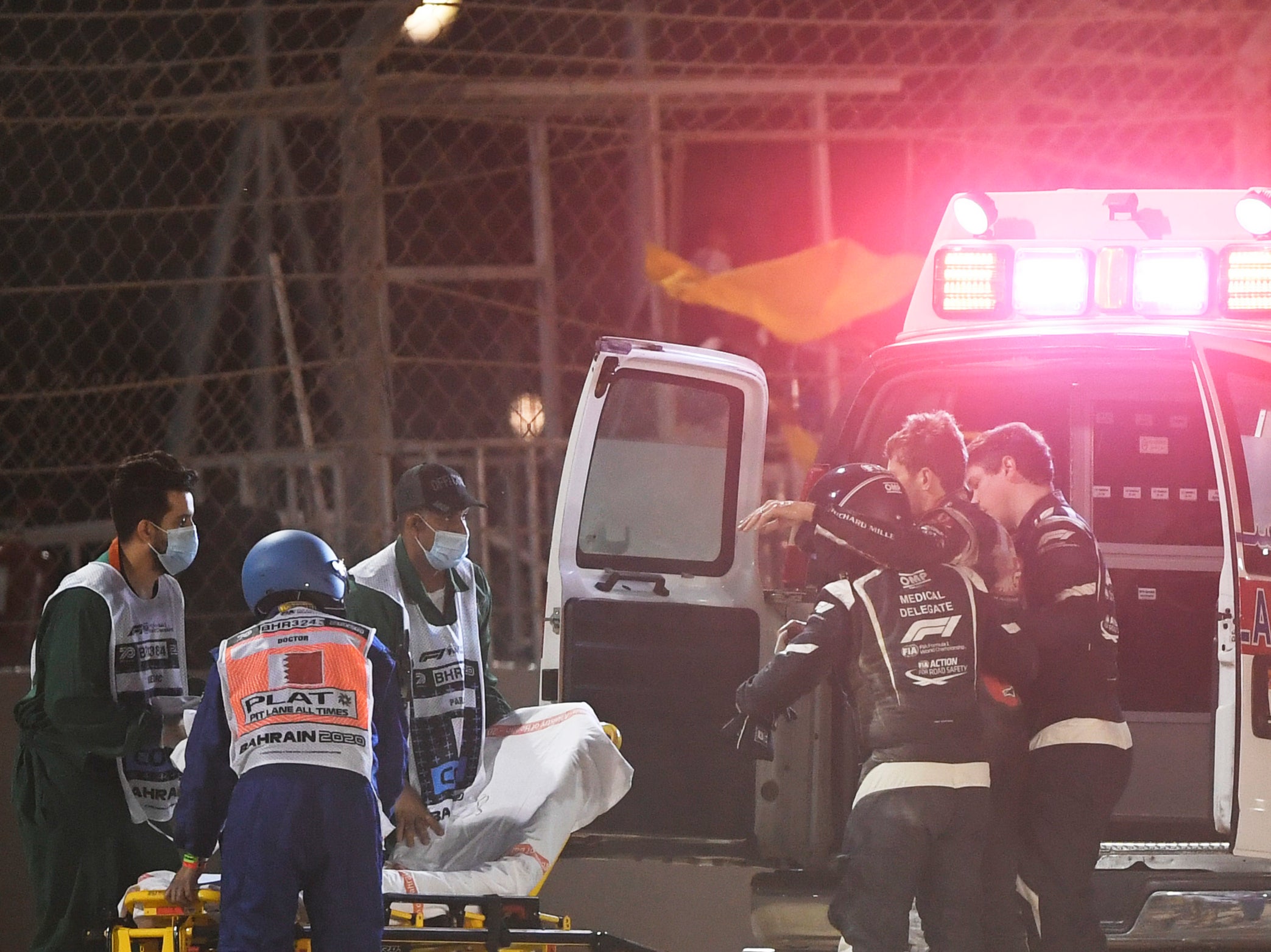 F1: Romain Grosjean habla por primera vez tras brutal accidente