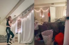 Mujer comparte video de intruso entrando a su casa desde el balcón