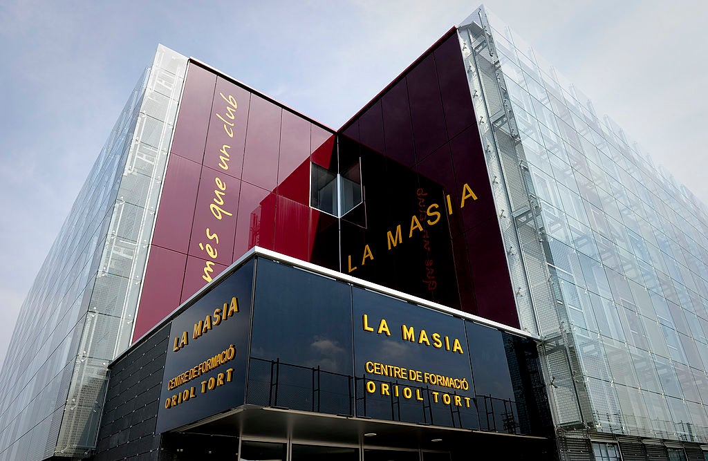 La Masía, Barcelona s academy