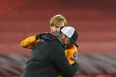 Klopp externa su alegría tras el gran estreno de Caoimhin Kelleher
