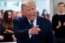 Trump sugiere una “nueva votación” a través de extraño video