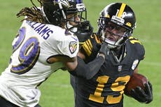 NFL: Steelers conservan invicto tras derrotar a Baltimore