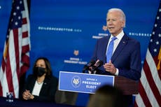 Biden tendrá una ceremonia de investidura principalmente virtual