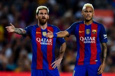 Neymar expresa su deseo de volver a jugar con Lionel Messi