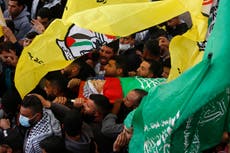 Palestinos indignados por fusilamiento de joven a manos de israelíes