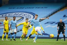 El City avanza posiciones, De Bruyne y Sterling despachan al Fulham