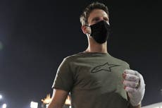 Trayectoria en F1 de Grosjean se apaga tras accidente en Bahréin