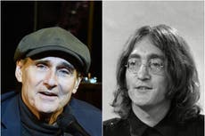 James Taylor revela que el asesino de John Lennon le dio un espeluznante mensaje un día antes del homicidio
