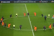 PSG vs Basaksehir: Jugadores y árbitros protestan contra el racismo