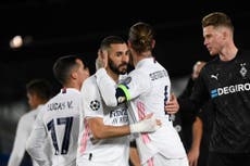 Champions League: Doblete de Benzema manda a octavos al Real Madrid