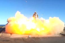 SpaceX Starship: Nave espacial explota tras un aterrizaje forzado