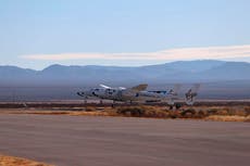 Virgin Galactic completó su primer vuelo desde Spaceport America en Nuevo México