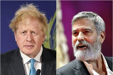 El día que Boris Johnson comparó a George Clooney con Adolf Hitler