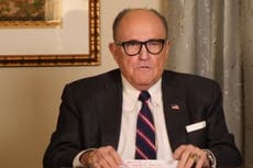 Giuliani admite estar “agotado” días antes del diagnóstico de Covid