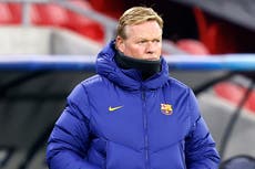 Koeman dice que el Barcelona aún puede ganar el título de LaLiga