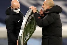 Pep Guardiola explica su enojo al final del empate ante West Bromwich