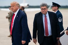 Barr dice que Trump cometió “traición” a la presidencia 