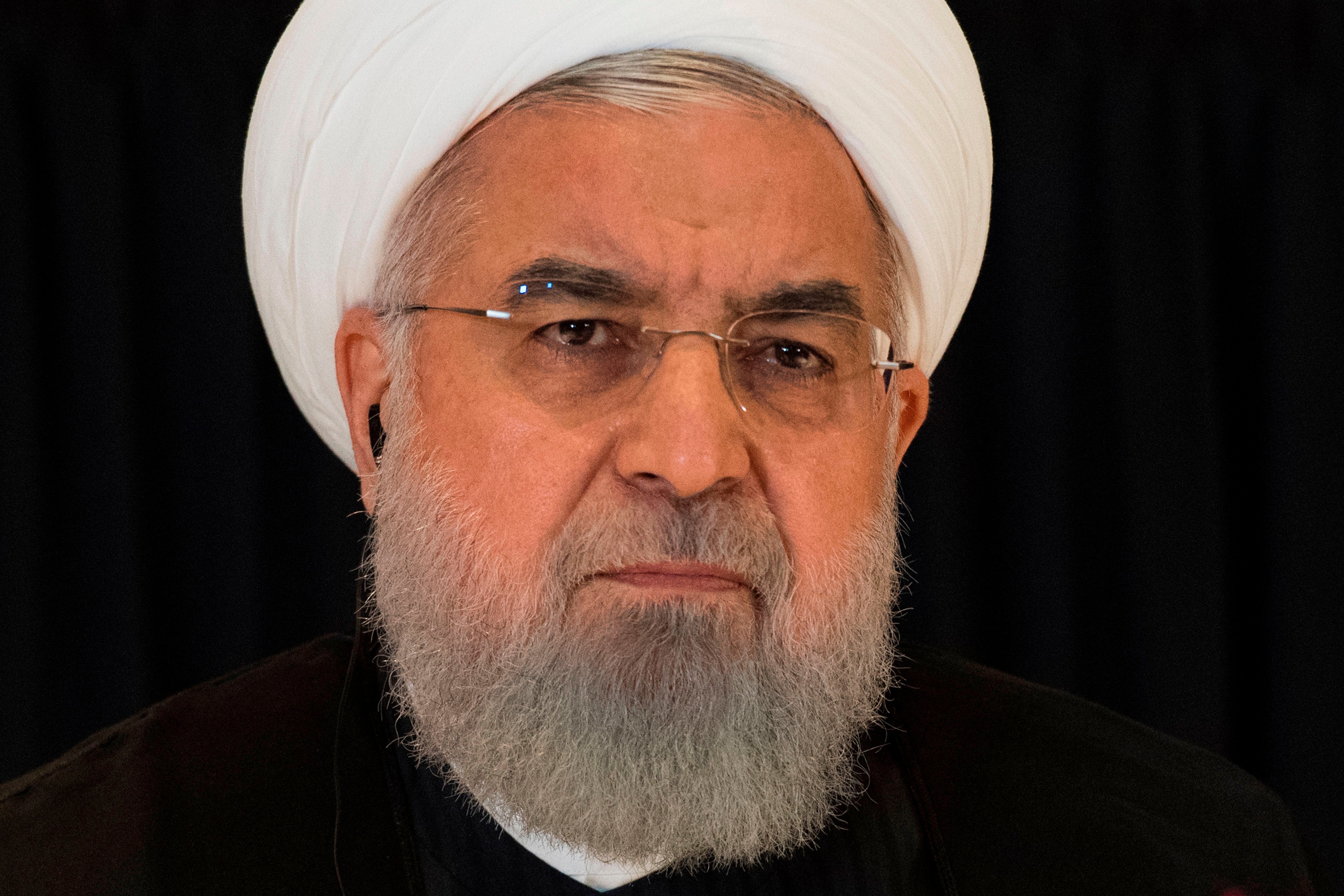 Hassan Rouhani, presidente de Irán