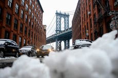 La tormenta de nieve más grande en años avanza hacia Nueva York