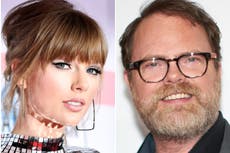Taylor Swift reacciona al comentario del actor de The Office, Rainn Wilson