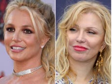 Courtney Love revela que intentó ayudar a Britney Spears, pero “su manada de lobos casi me mata”