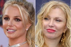Courtney Love revela que intentó ayudar a Britney Spears, pero “su manada de lobos casi me mata”