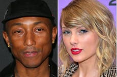 Pharrell Williams defiende a Taylor Swift en medio de la pelea de derechos de autor con Scooter Braun