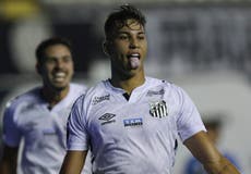 Libertadores: 11 segundos tardó Santos en abrir su goleada ante Gremio
