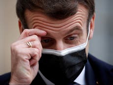 El presidente francés Macron da positivo por coronavirus