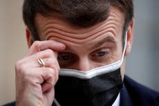 El presidente francés Macron da positivo por coronavirus