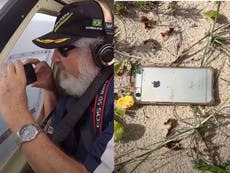 iPhone 6S cae de un avión, filma la caída y sobrevive al impacto