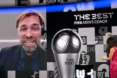 Klopp repite como mejor entrenador en los premios The Best 2020