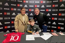 Manchester United ficha al hijo de Wayne Rooney