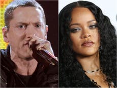 Eminem se disculpa con Rihanna en nueva canción “Zeus”