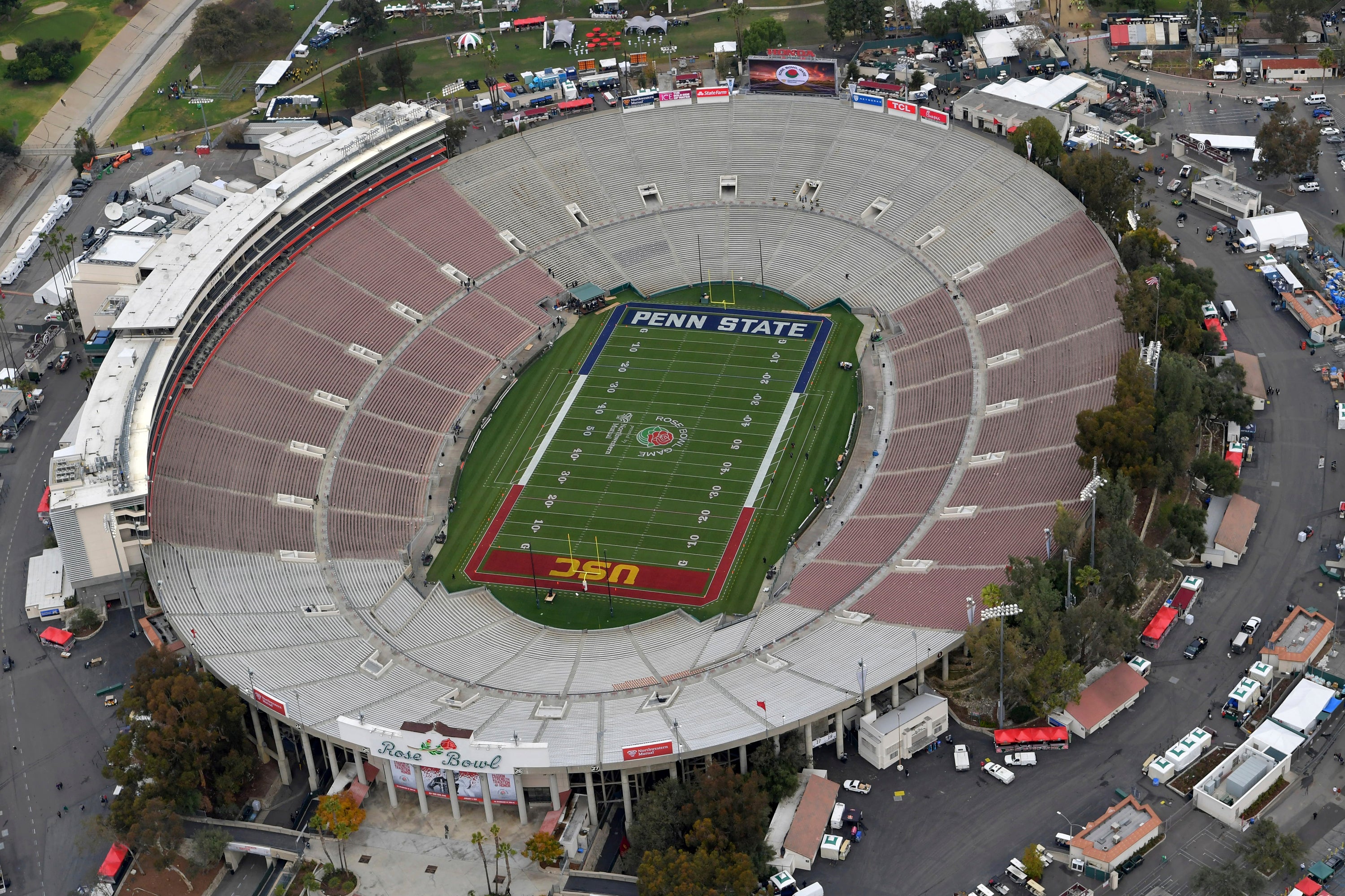 El estadio Rose Bowl de Pasadena, California, EE. UU., es una de las sedes propuestas para el partido inaugural de la Copa Mundial de la FIFA 2026. Funcionarios de la FIFA dijeron que la liga utilizaría “precios variables” para determinar los precios de las entradas para el torneo
