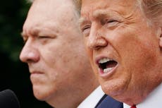 El Departamento de Estado dice estar “sin palabras” tras los elogios de Trump y Pompeo a Putin