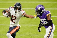 Montgomery luce por tierra en triunfo de Bears sobre Vikings