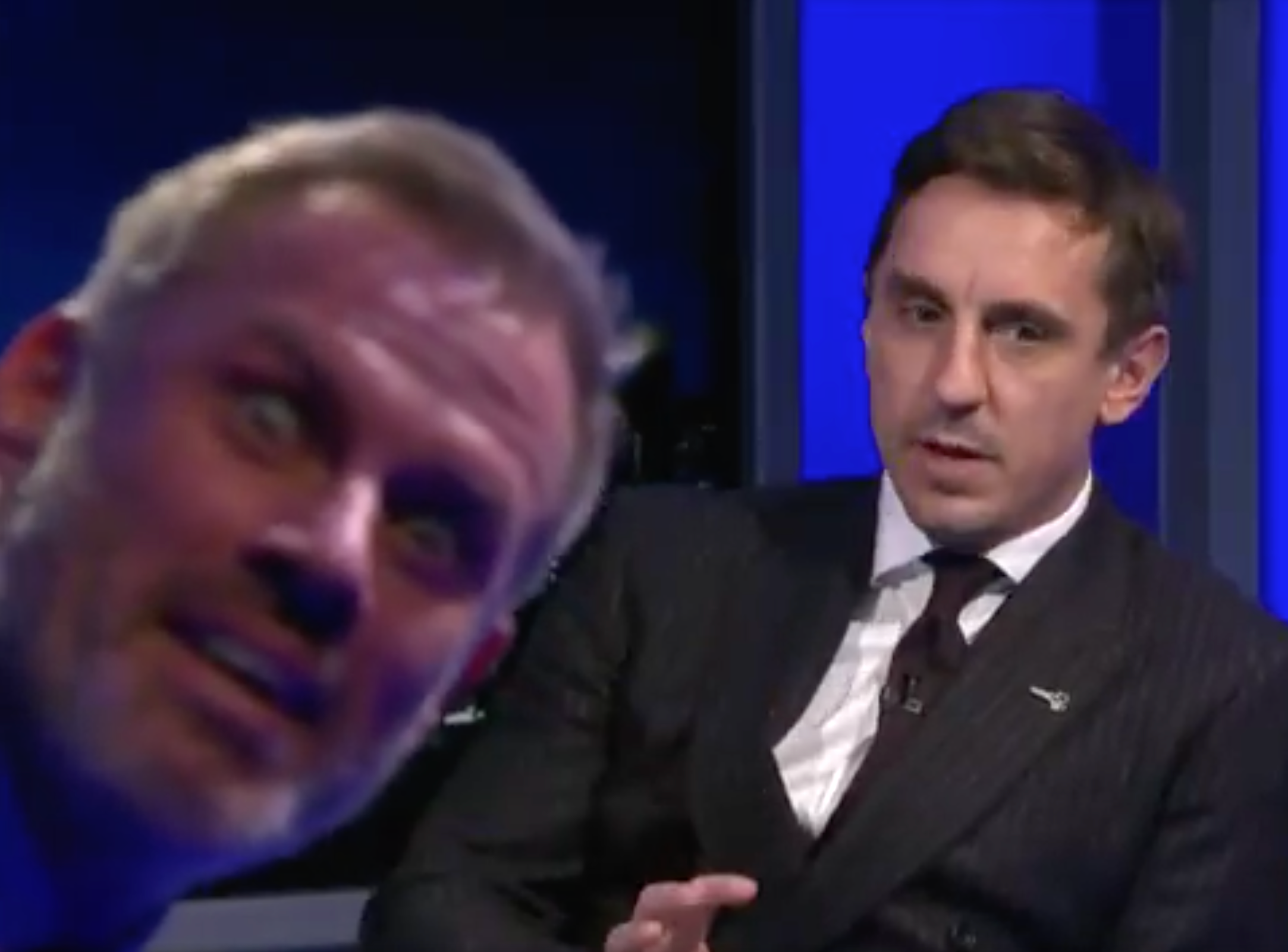 Los expertos de Sky Sports Jamie Carragher y Gary Neville