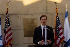 Kushner es homenajeado en la embajada de Estados Unidos en Jerusalén