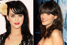 Katy Perry admite que solía hacerse pasar por Zooey Deschanel para entrar a clubes