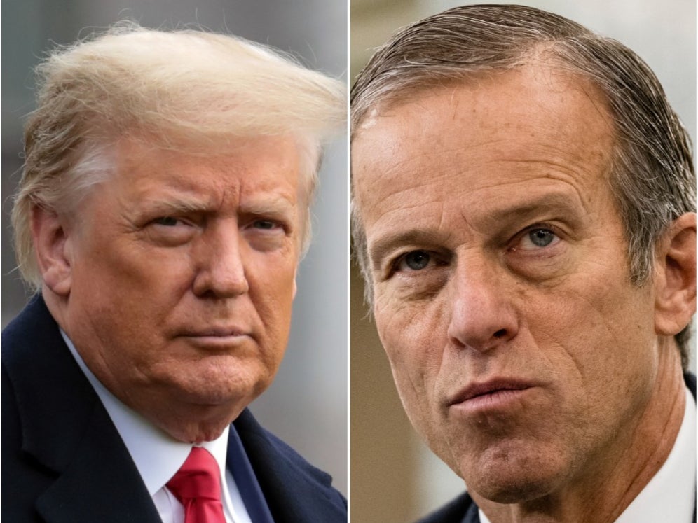 Trump explota y confirma su rompimiento con Mitch McConnell