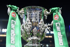 United vs City y Tottenham vs Brentford, las semis de la Copa Carabao